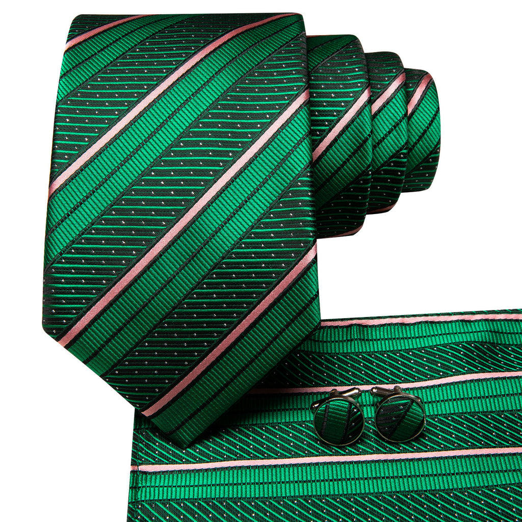 GentCrest Green Classic Tie Sets - Image 2