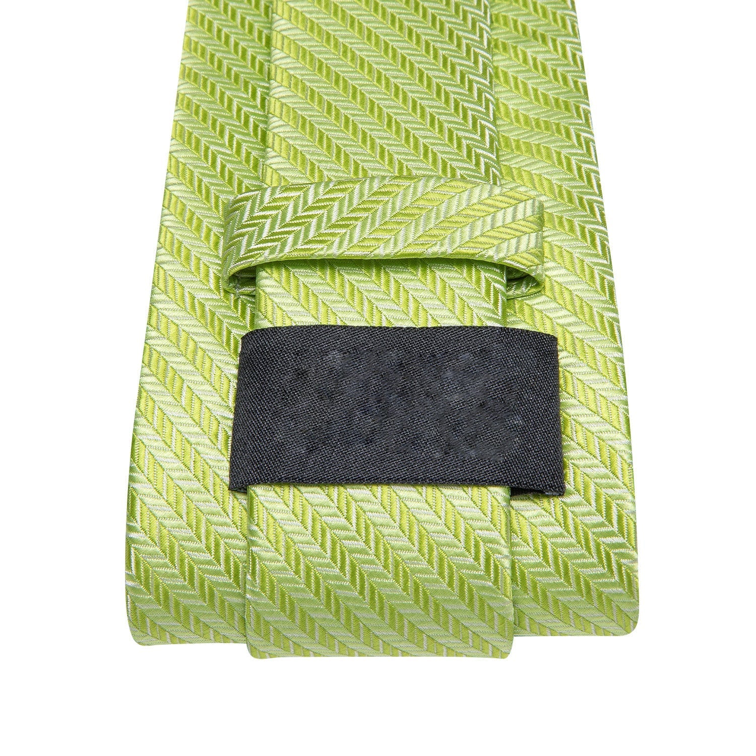GentCrest Green Striped Tie Hanky Cufflinks Set - Image 4