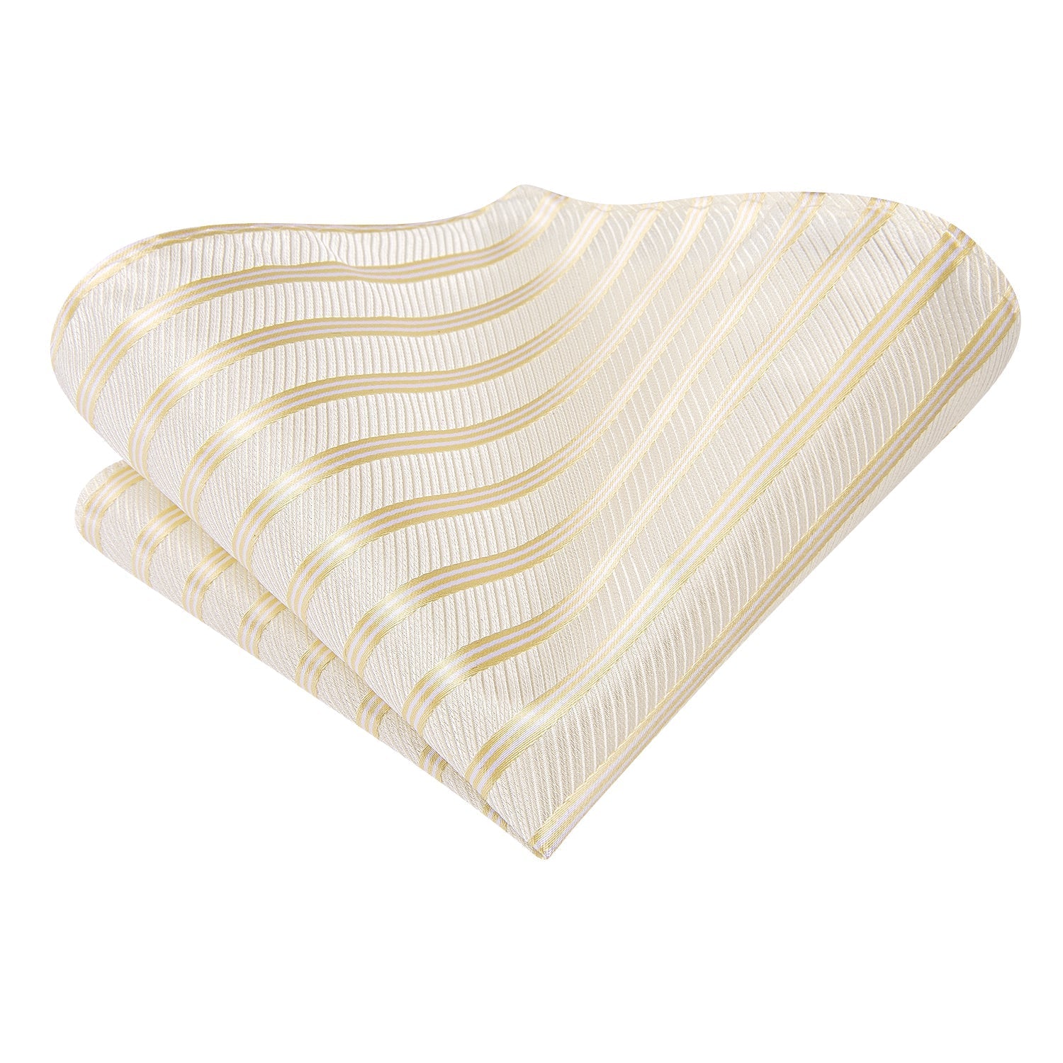 GentCrest Gold Striped Tie Hanky Cufflinks Set - Image 5