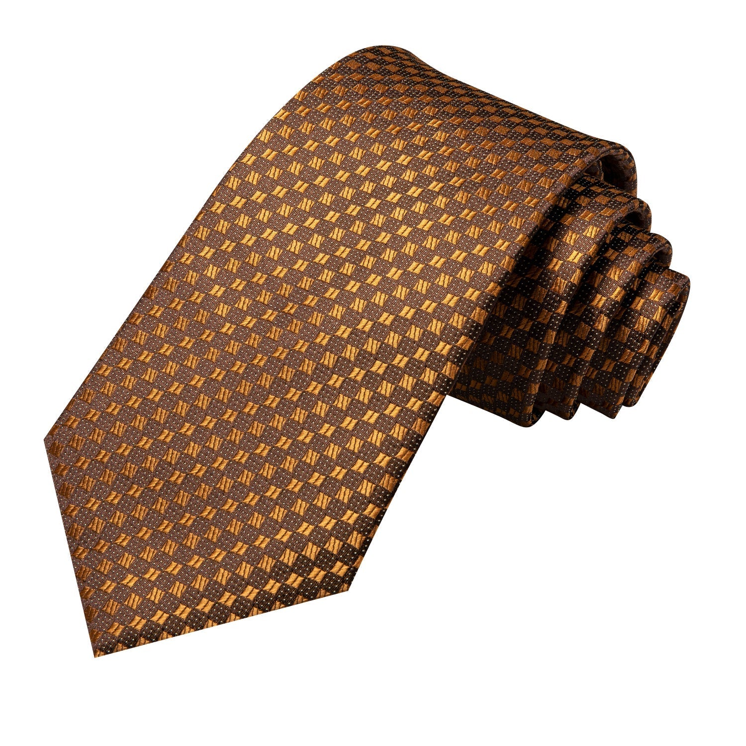 GentCrest Gold Striped Tie Hanky Cufflinks Set - Image 4