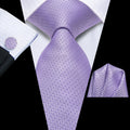 GentCrest Classic Geometric Tie Hanky Cufflinks Set - Image 1