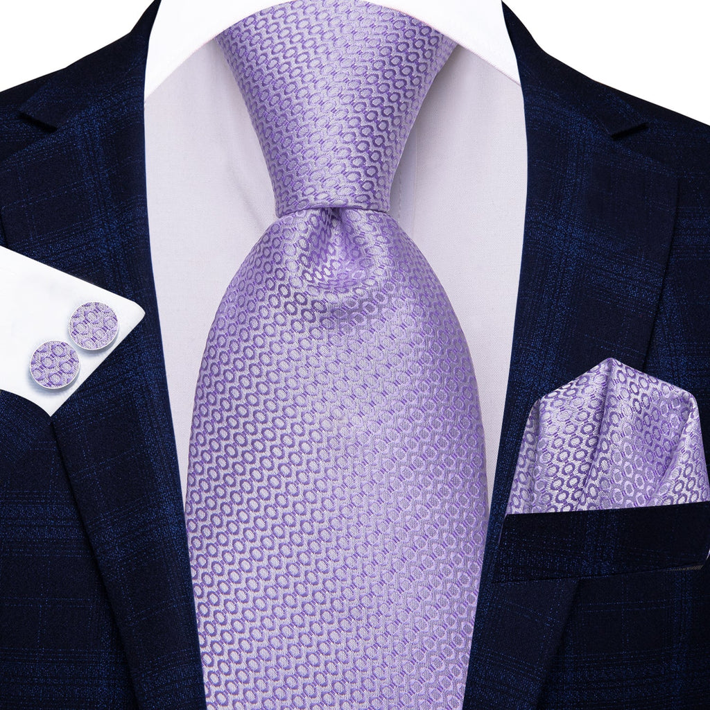 GentCrest Classic Geometric Tie Hanky Cufflinks Set - Image 2