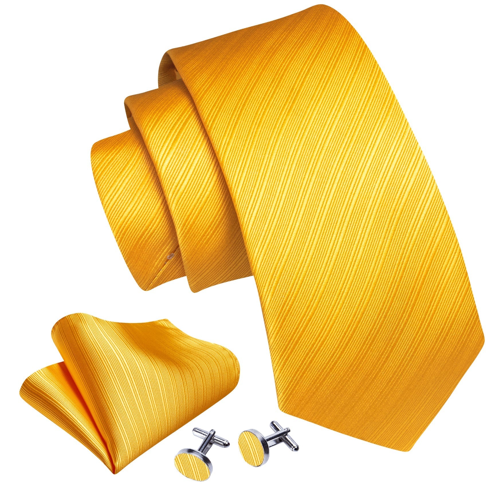 Sun Rays Silk Tie Set - GentCrest - View 2