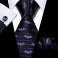 GentCrest Black Novelty Tie Sets - Image 1
