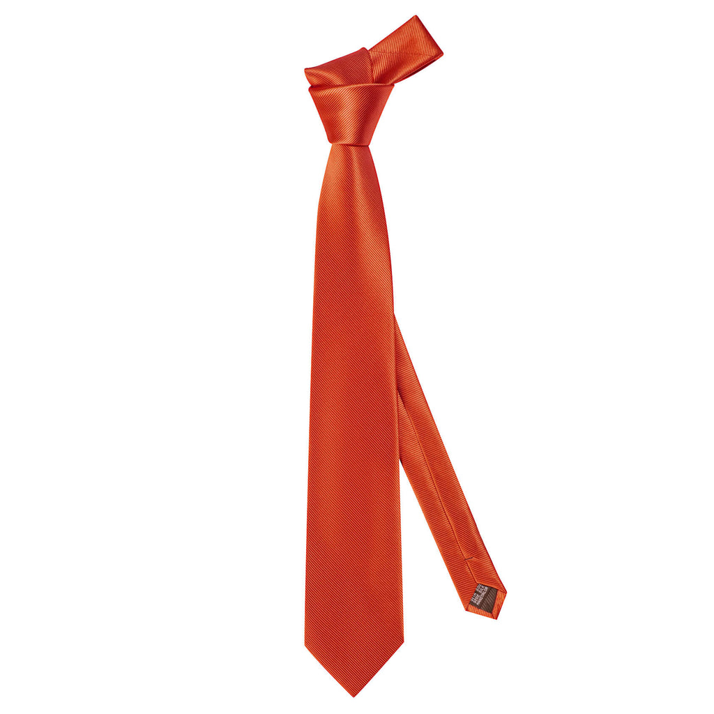 GentCrest Orange Solid Tie Hanky Cufflinks Set - Image 4