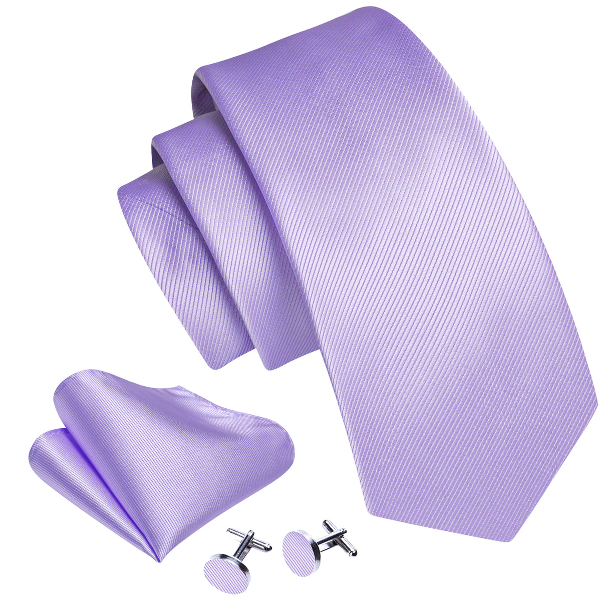 GentCrest Purple Solid Tie Sets - Image 4