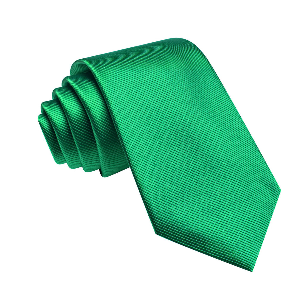 GentCrest Red Solid Tie Hanky Cufflinks Set - Image 5