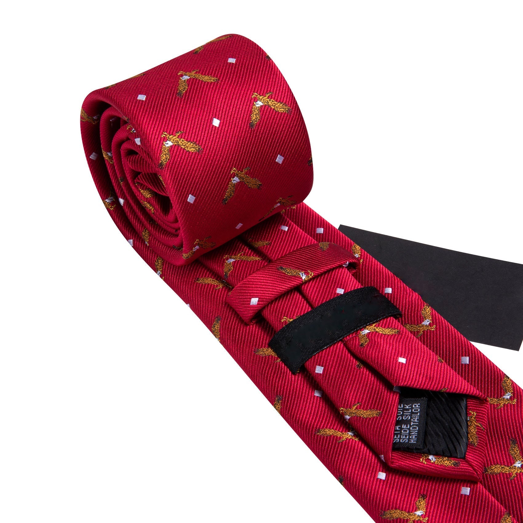 Eagle Crest Silk Tie Set - GentCrest - View 5