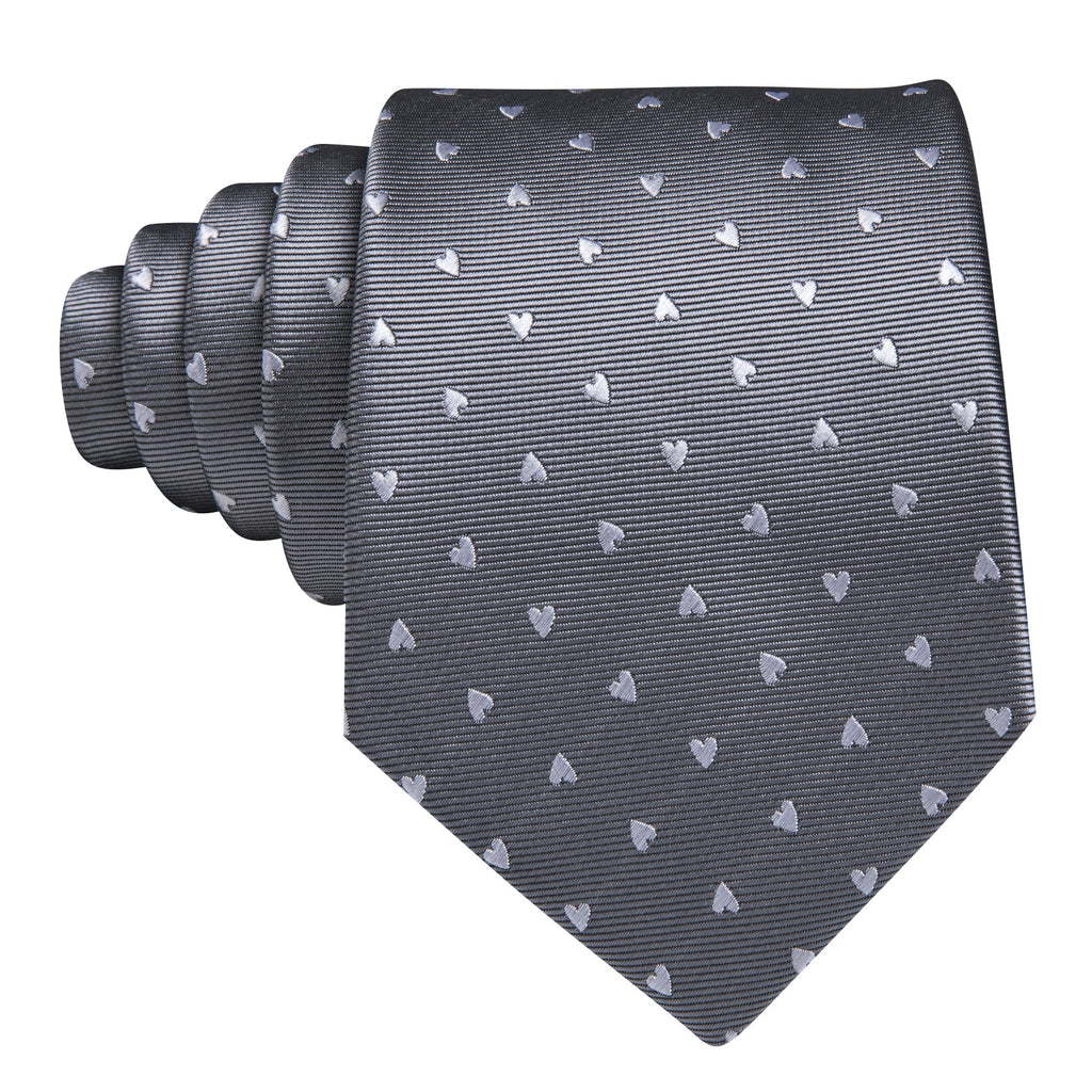 GentCrest Grey Novelty Tie Hanky Cufflinks Set - Image 4
