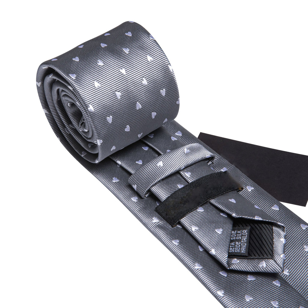 GentCrest Grey Novelty Tie Hanky Cufflinks Set - Image 5