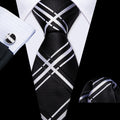 GentCrest Black Striped Tie Sets - Image 1