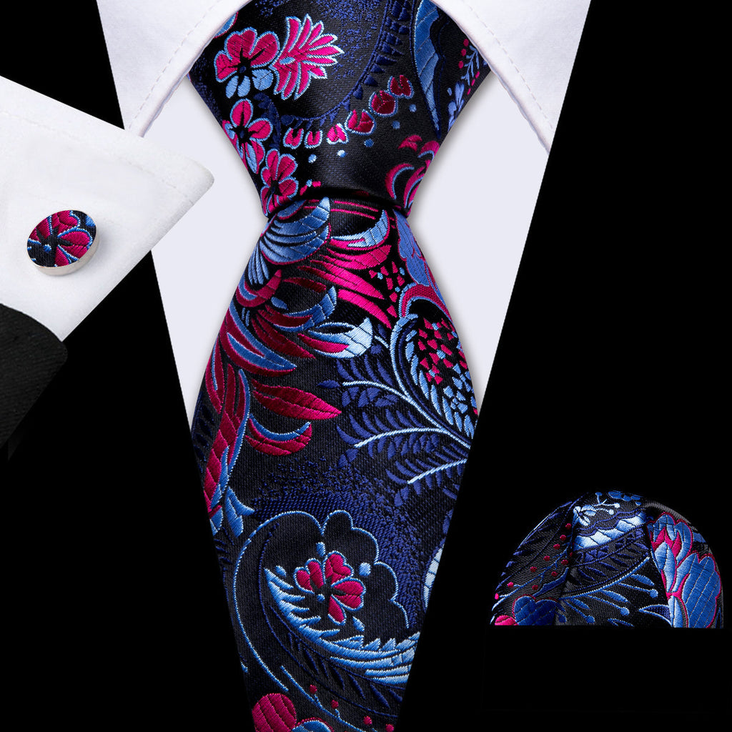 GentCrest Blue Paisley Tie Sets - Image 1