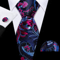 GentCrest Blue Paisley Tie Sets - Image 1