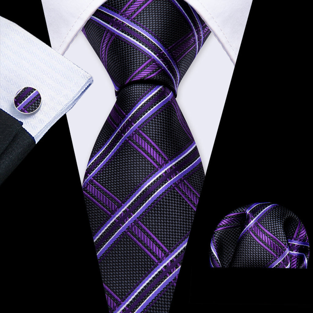 GentCrest Black Classic Tie Sets - Image 1