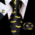 GentCrest Black Novelty Tie Sets - Image 1