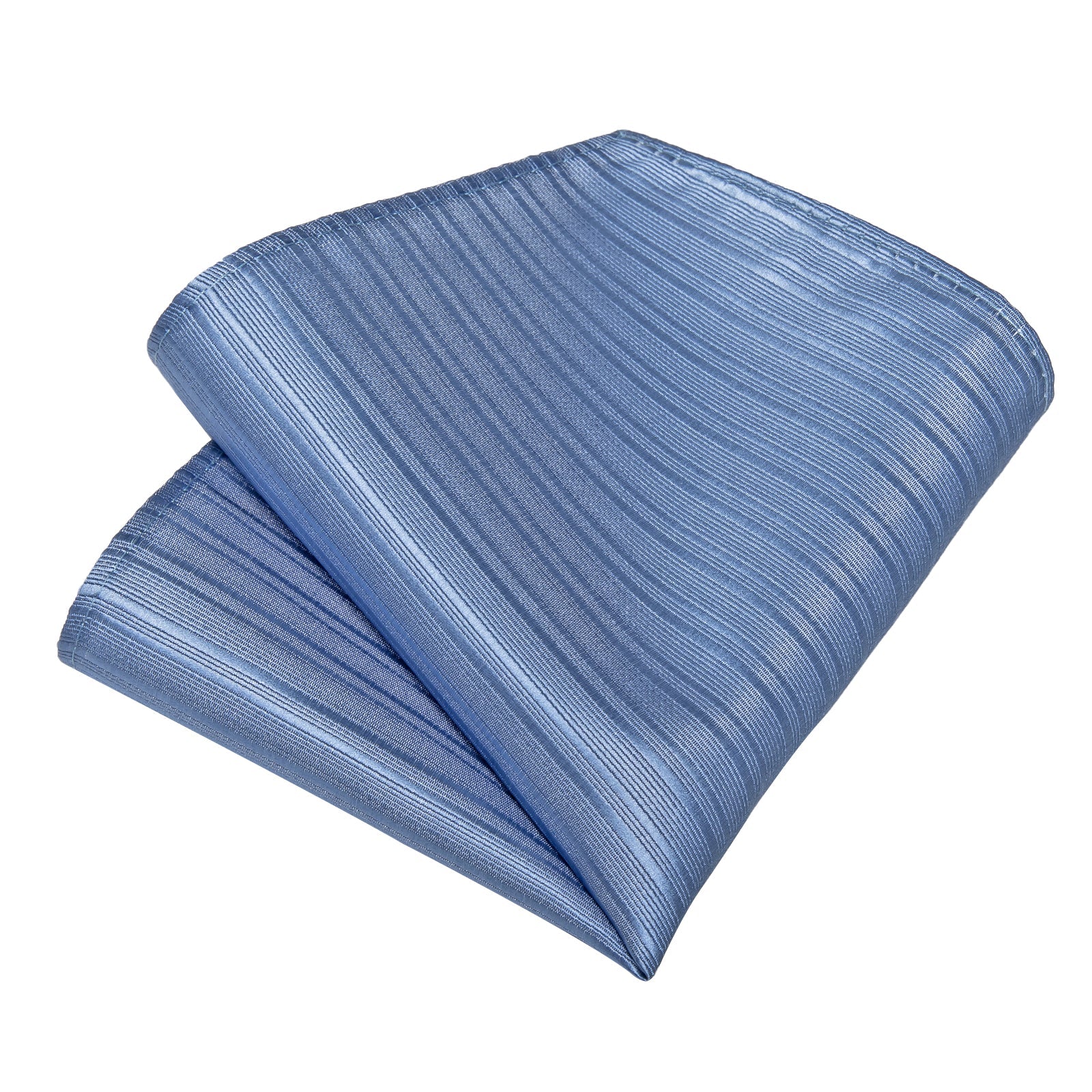GentCrest Blue Striped Tie Hanky Cufflinks Set - Image 4