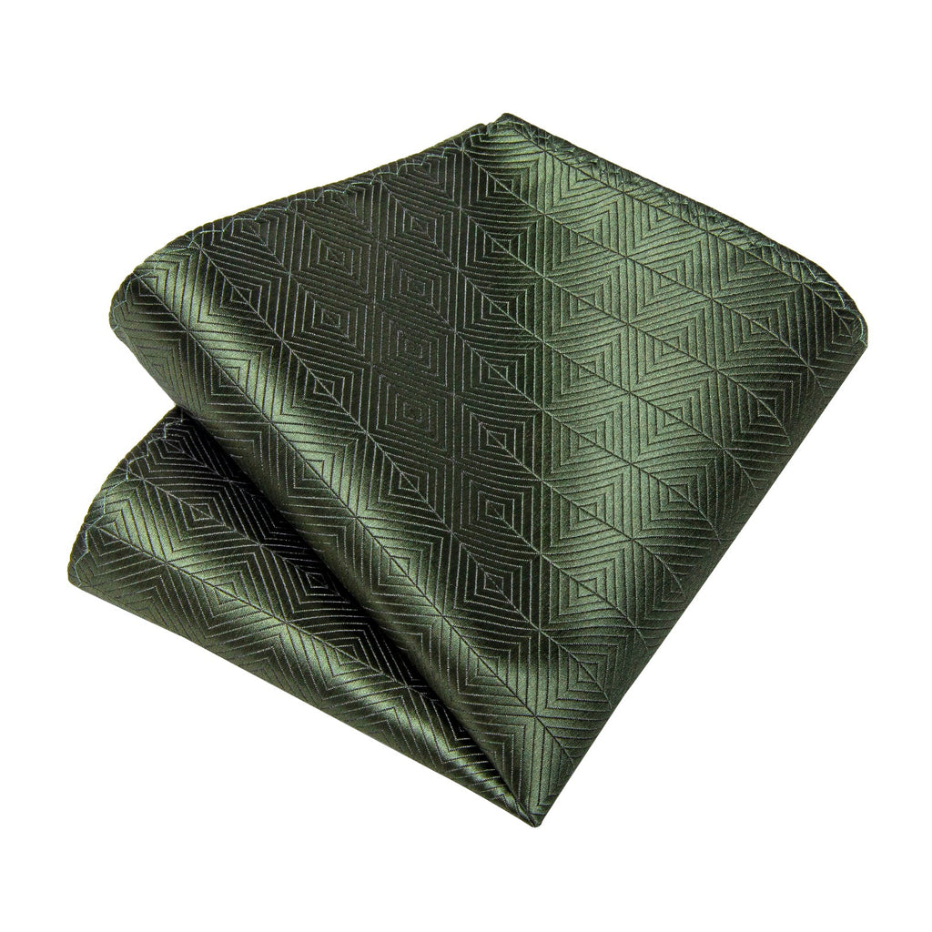 GentCrest Green Novelty Tie Hanky Cufflinks Set - Image 4