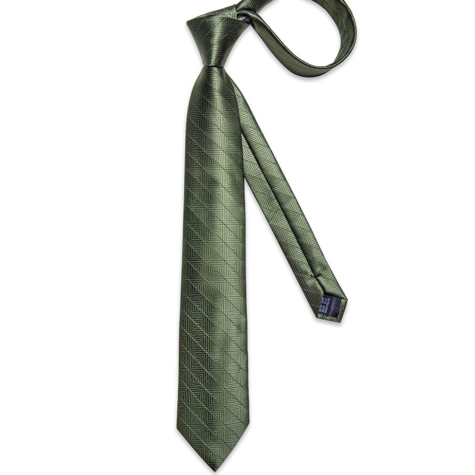 GentCrest Green Novelty Tie Hanky Cufflinks Set - Image 3