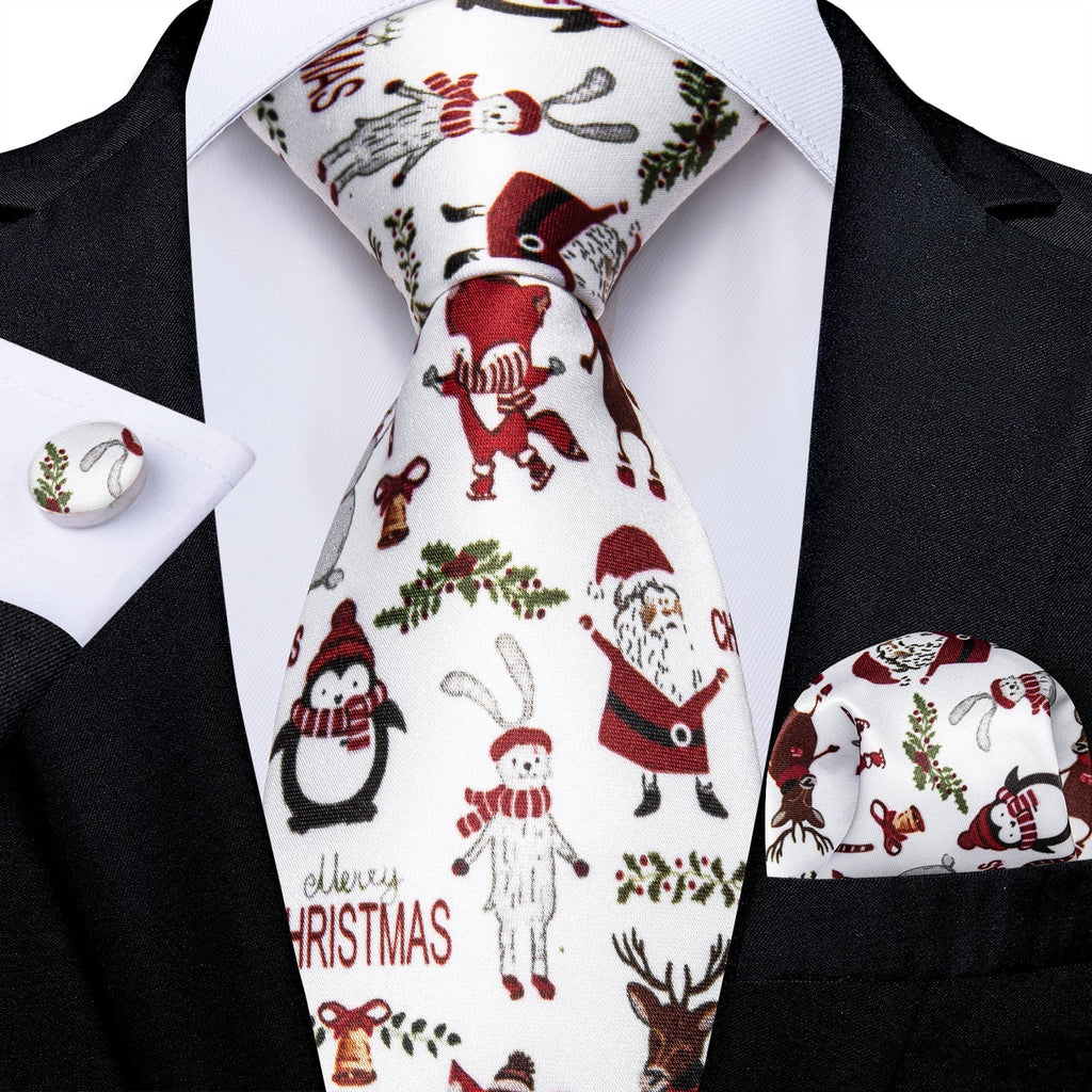 Merry Christmas Silk Tie Set - GentCrest