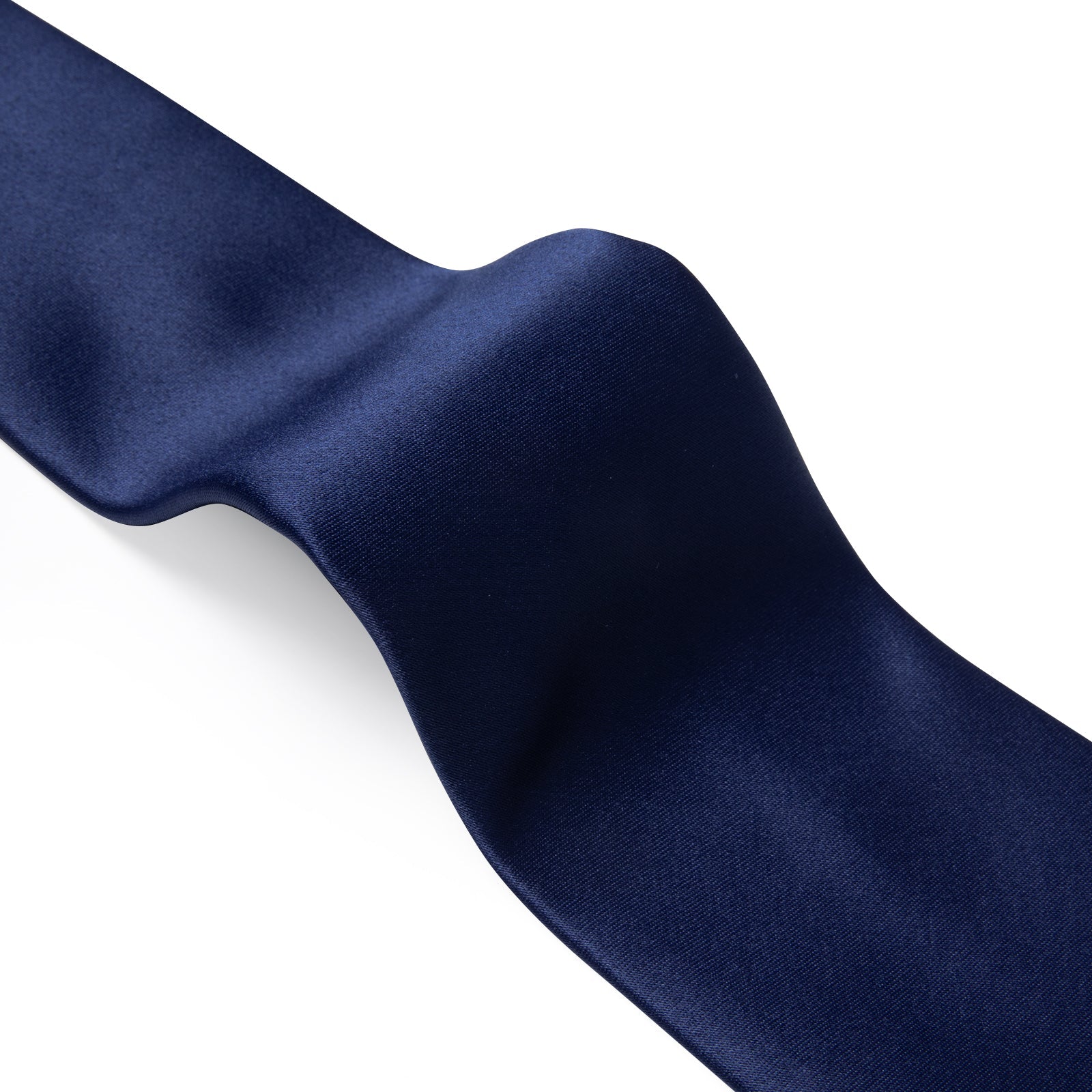 GentCrest Blue Solid Tie Hanky Cufflinks Set - Image 6