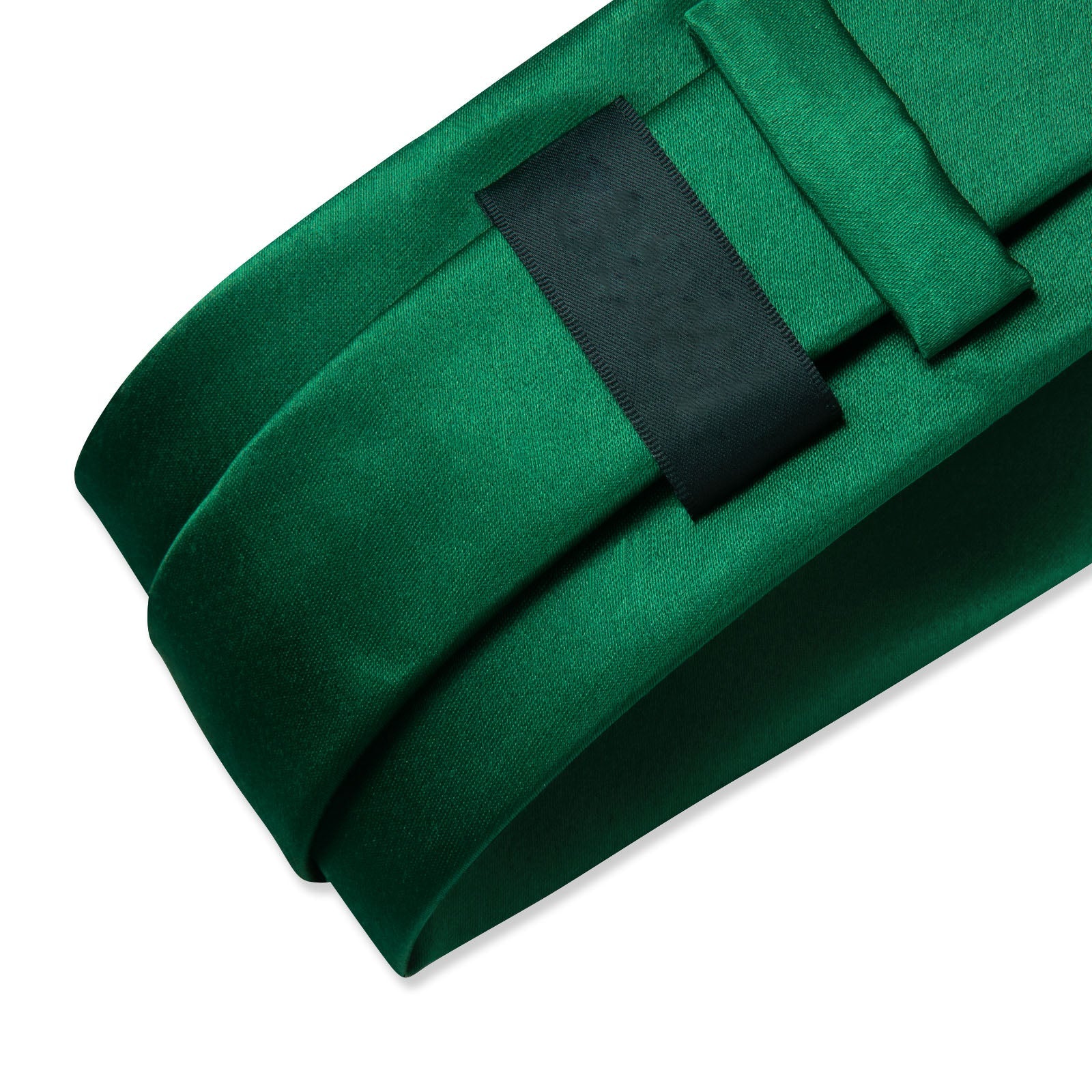 GentCrest Green Solid Tie Hanky Cufflinks Set - Image 3