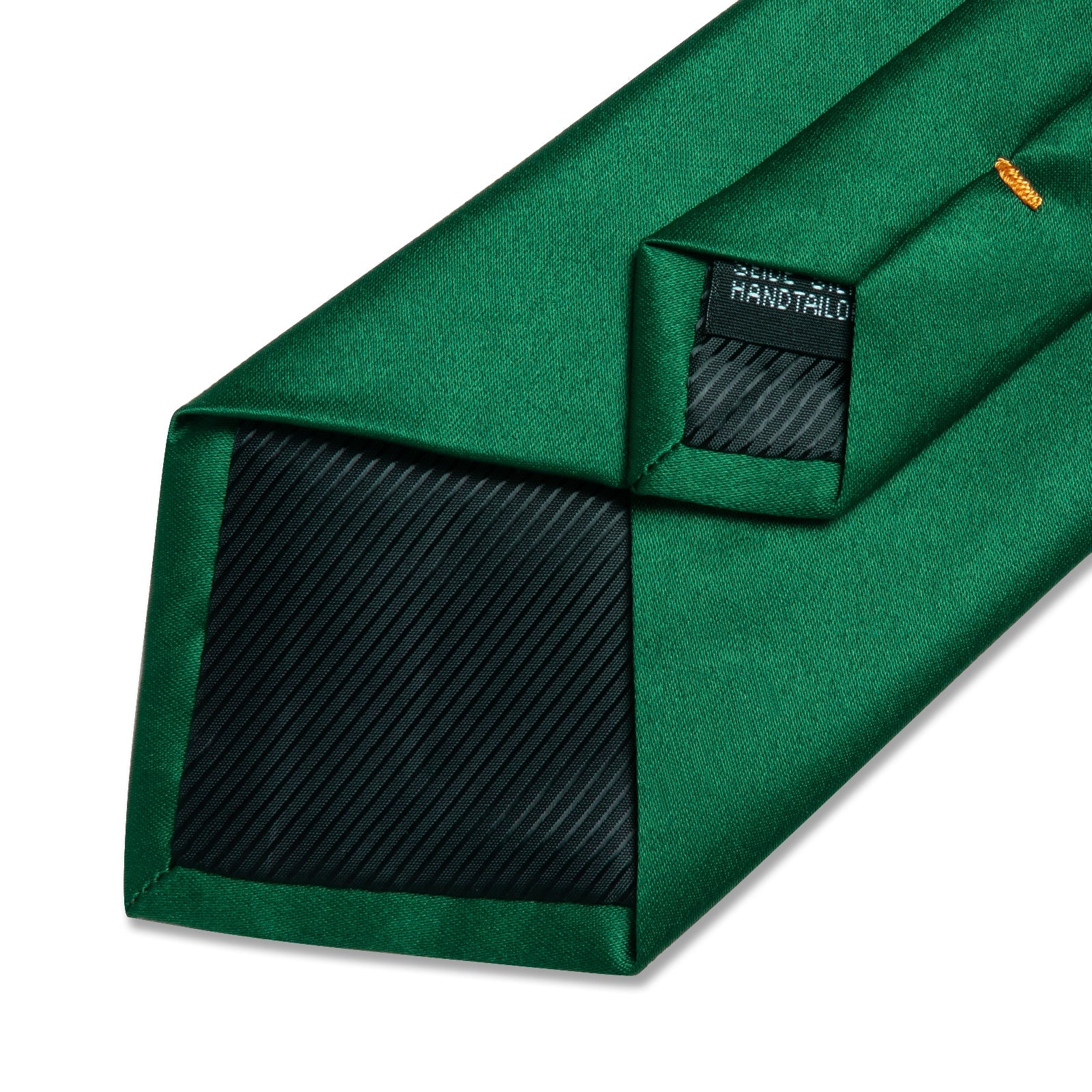 GentCrest Green Solid Tie Hanky Cufflinks Set - Image 6