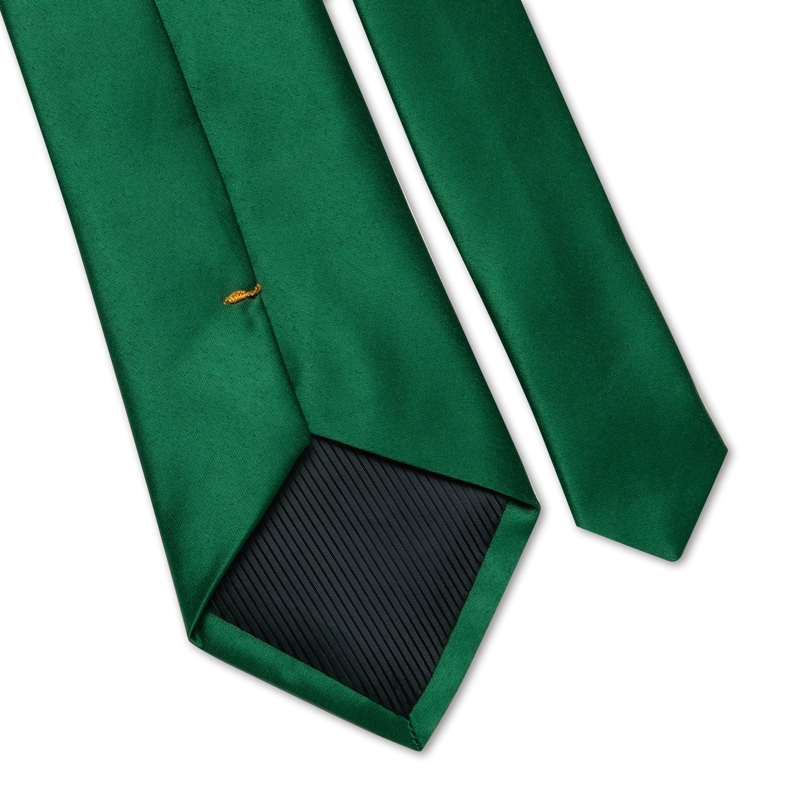 GentCrest Green Solid Tie Hanky Cufflinks Set - Image 7