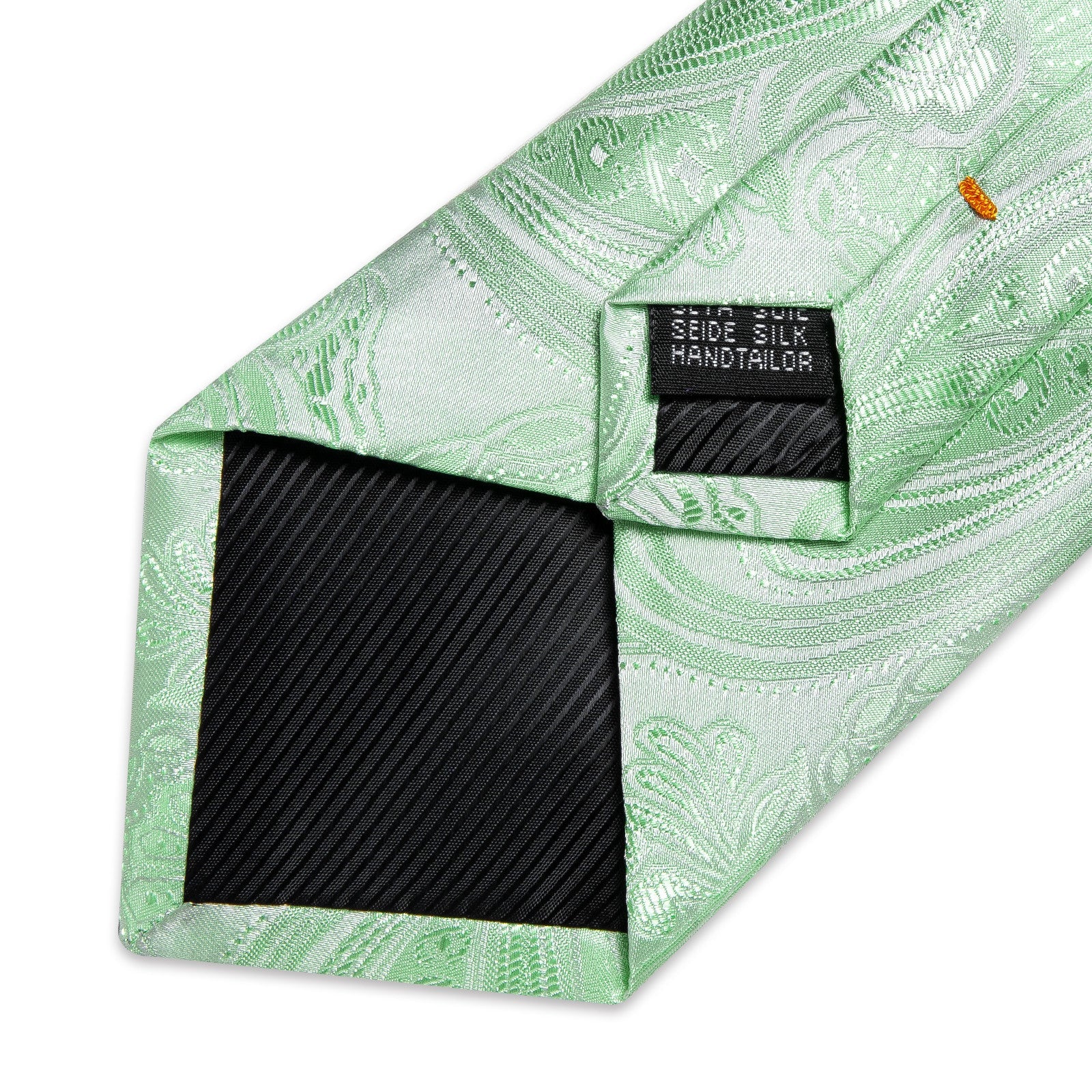 GentCrest Green Paisley Tie Hanky Cufflinks Set - Image 5
