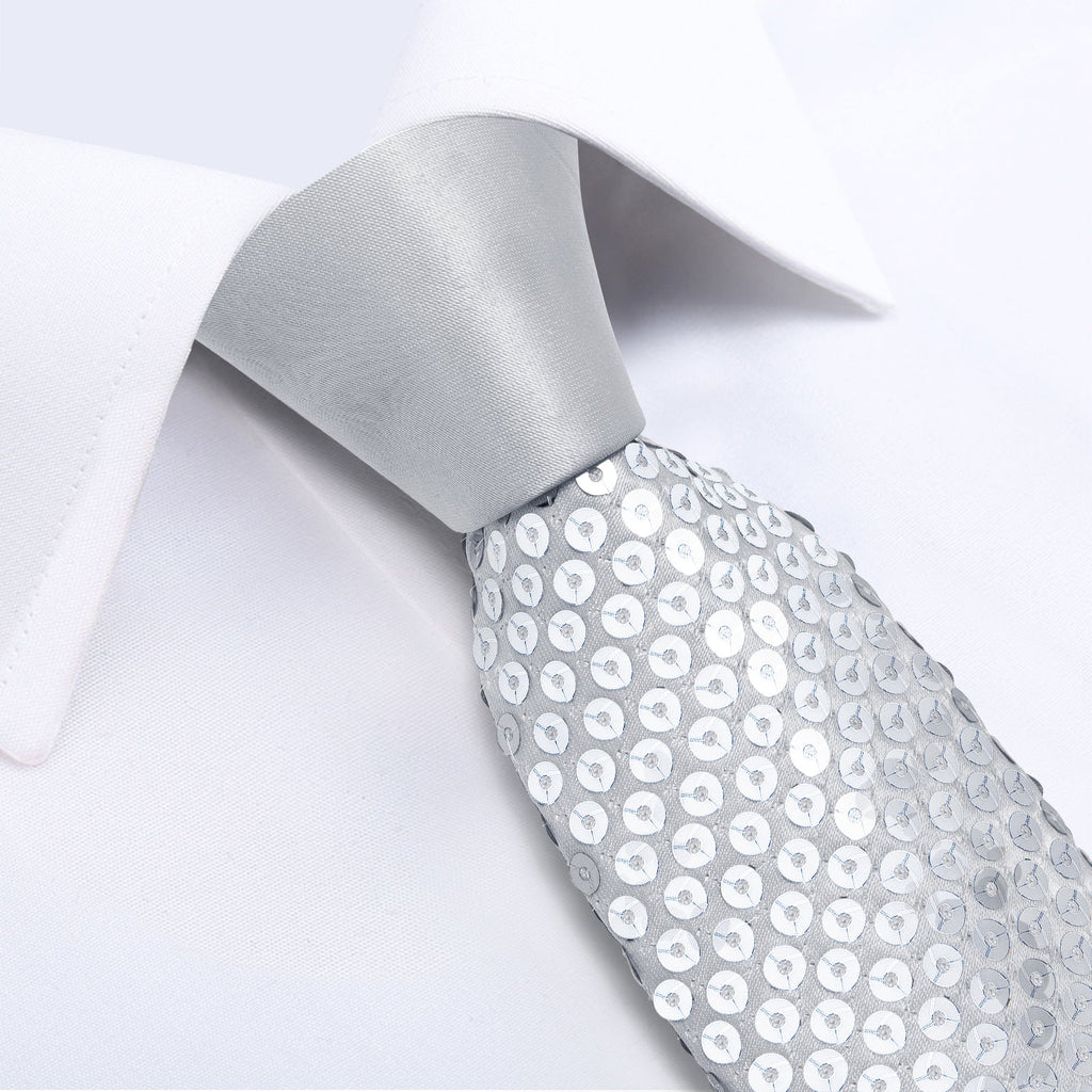 GentCrest Grey Novelty Tie Hanky Cufflinks Set - Image 3