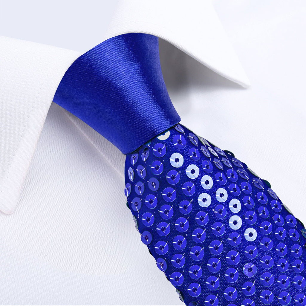 GentCrest Blue Novelty Tie Hanky Cufflinks Set - Image 4