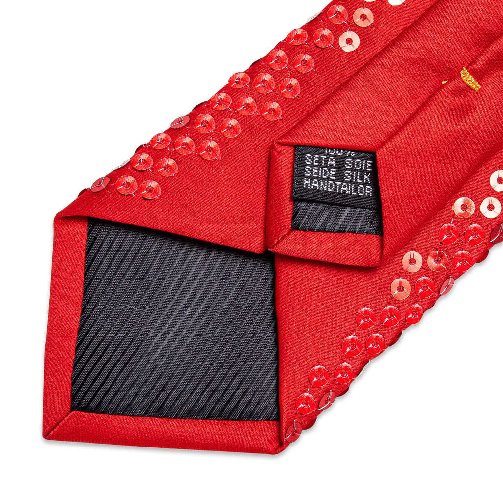 GentCrest Red Novelty Tie Hanky Cufflinks Set - Image 5