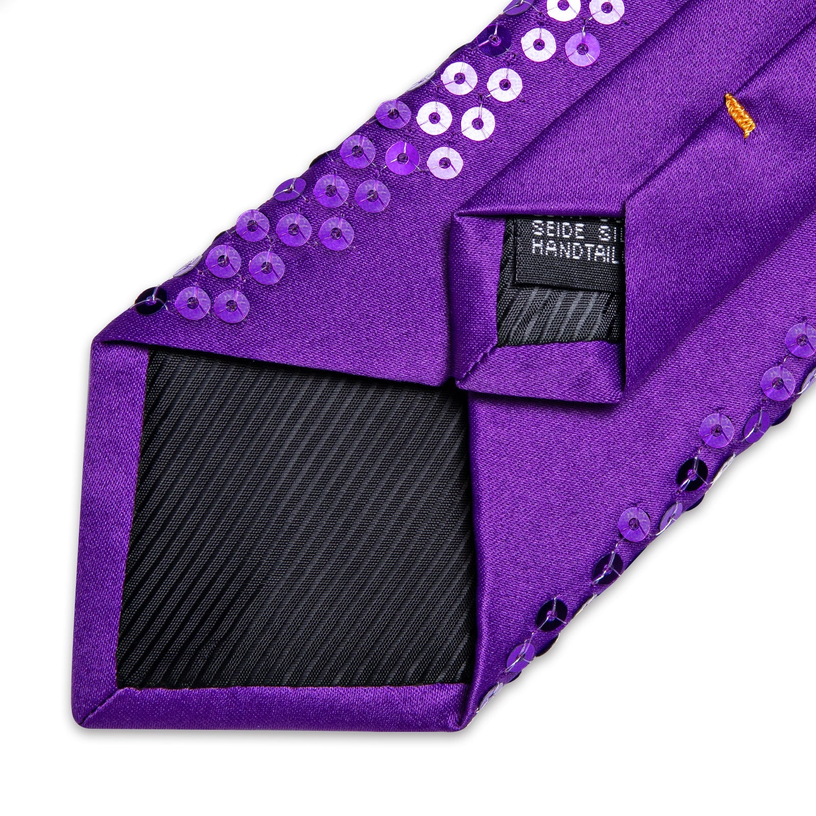 GentCrest Purple Novelty Tie Hanky Cufflinks Set - Image 6