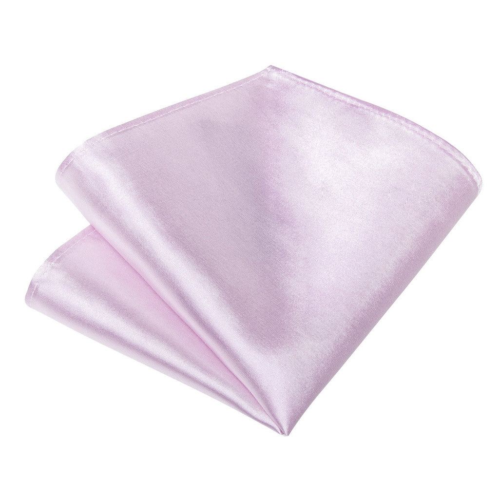 GentCrest Purple Solid 2Pcs Necktie Hanky Set - Image 4