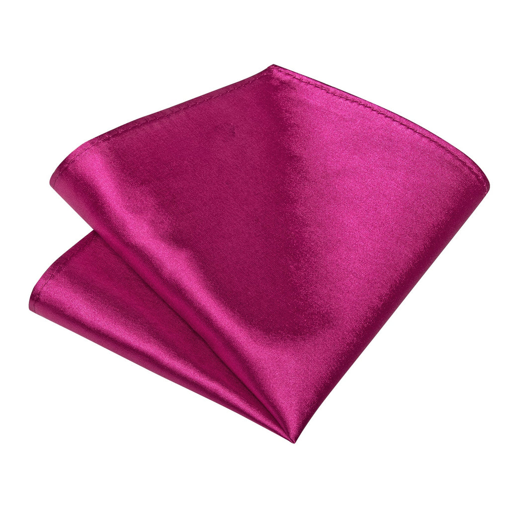 GentCrest Red Solid Tie Hanky Cufflinks Set - Image 5