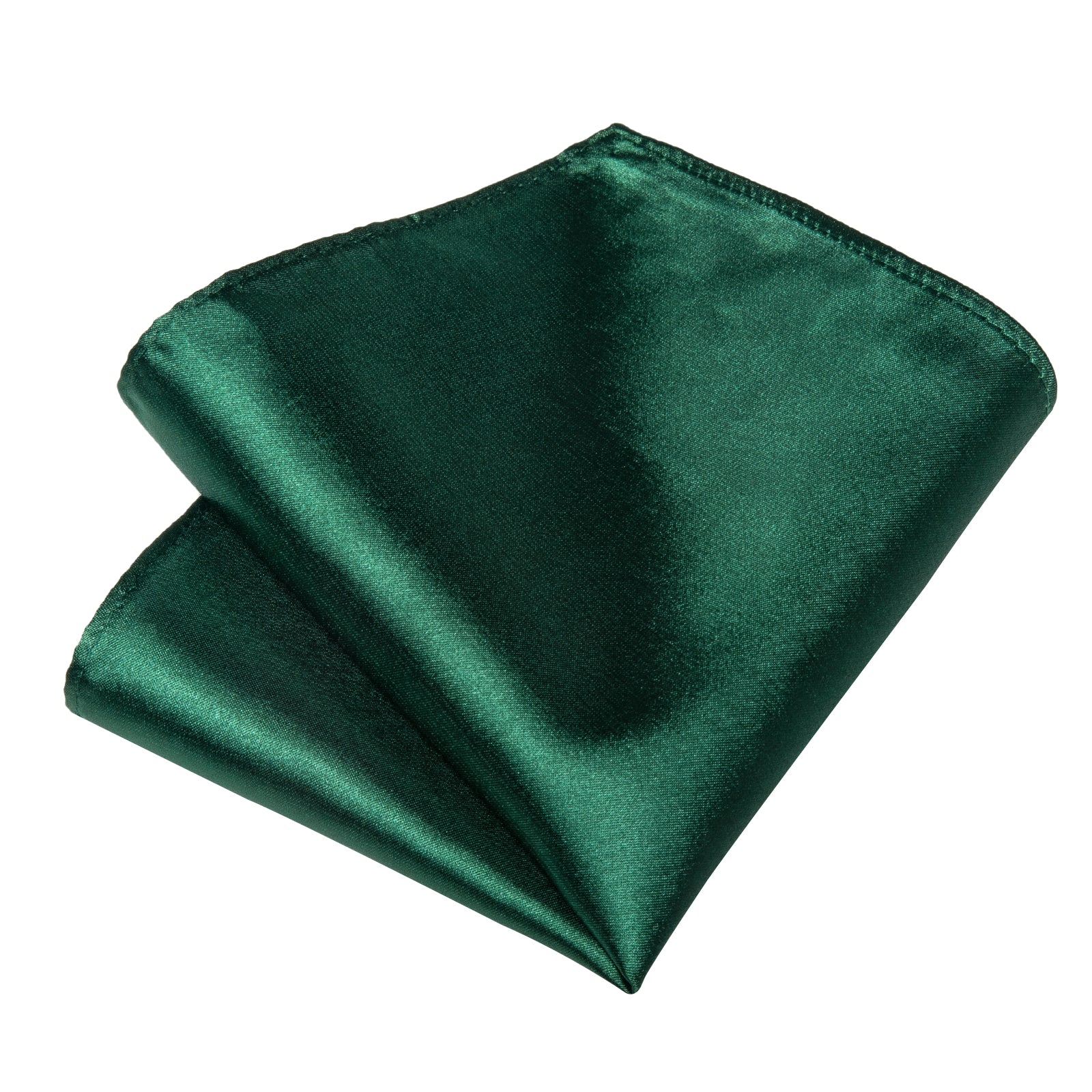 GentCrest Green Solid Tie Hanky Cufflinks Set - Image 6