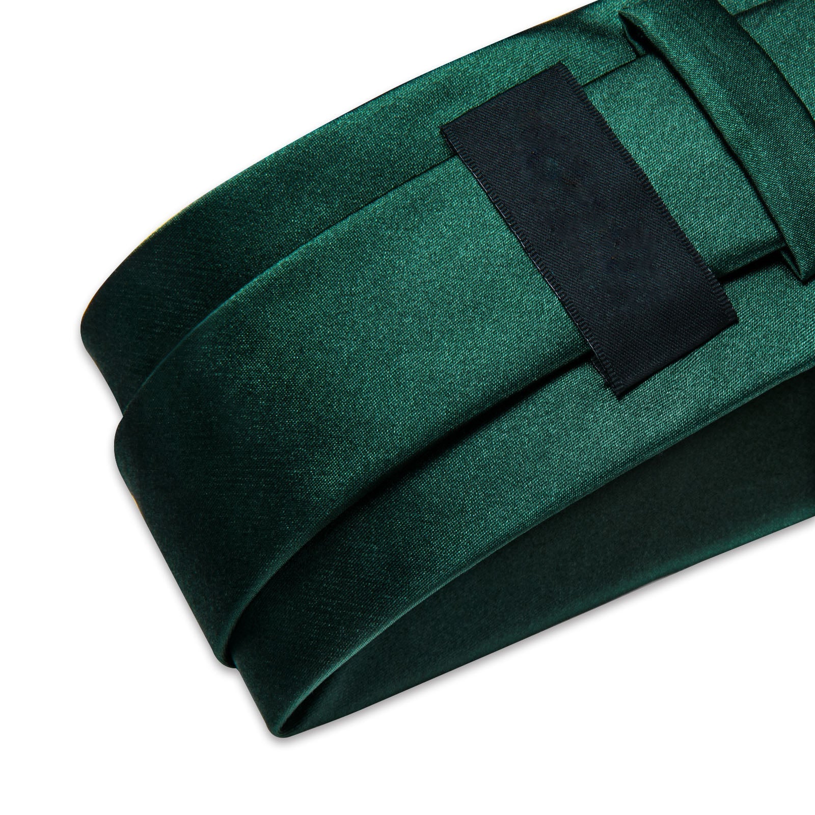 GentCrest Green Solid Tie Hanky Cufflinks Set - Image 5