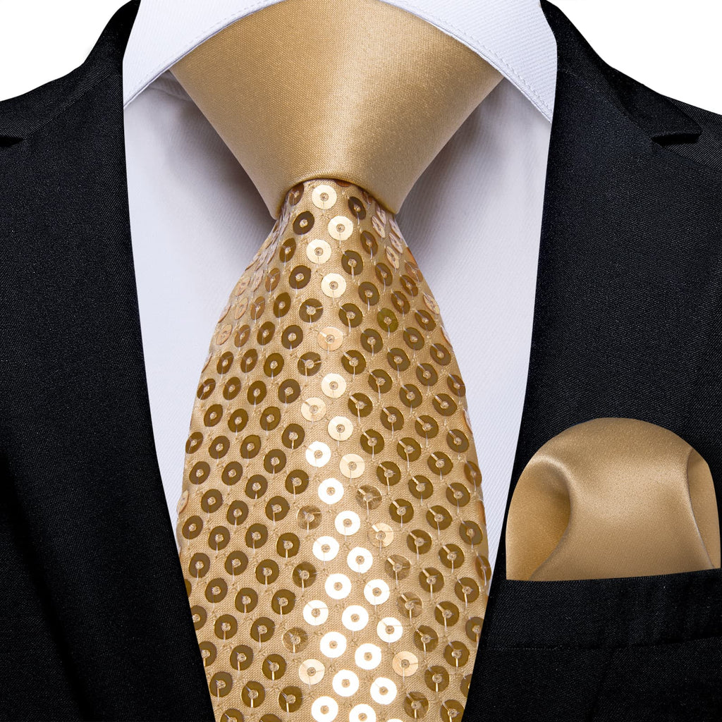 GentCrest Khaki Novelty Tie Hanky Cufflinks Set - Image 1