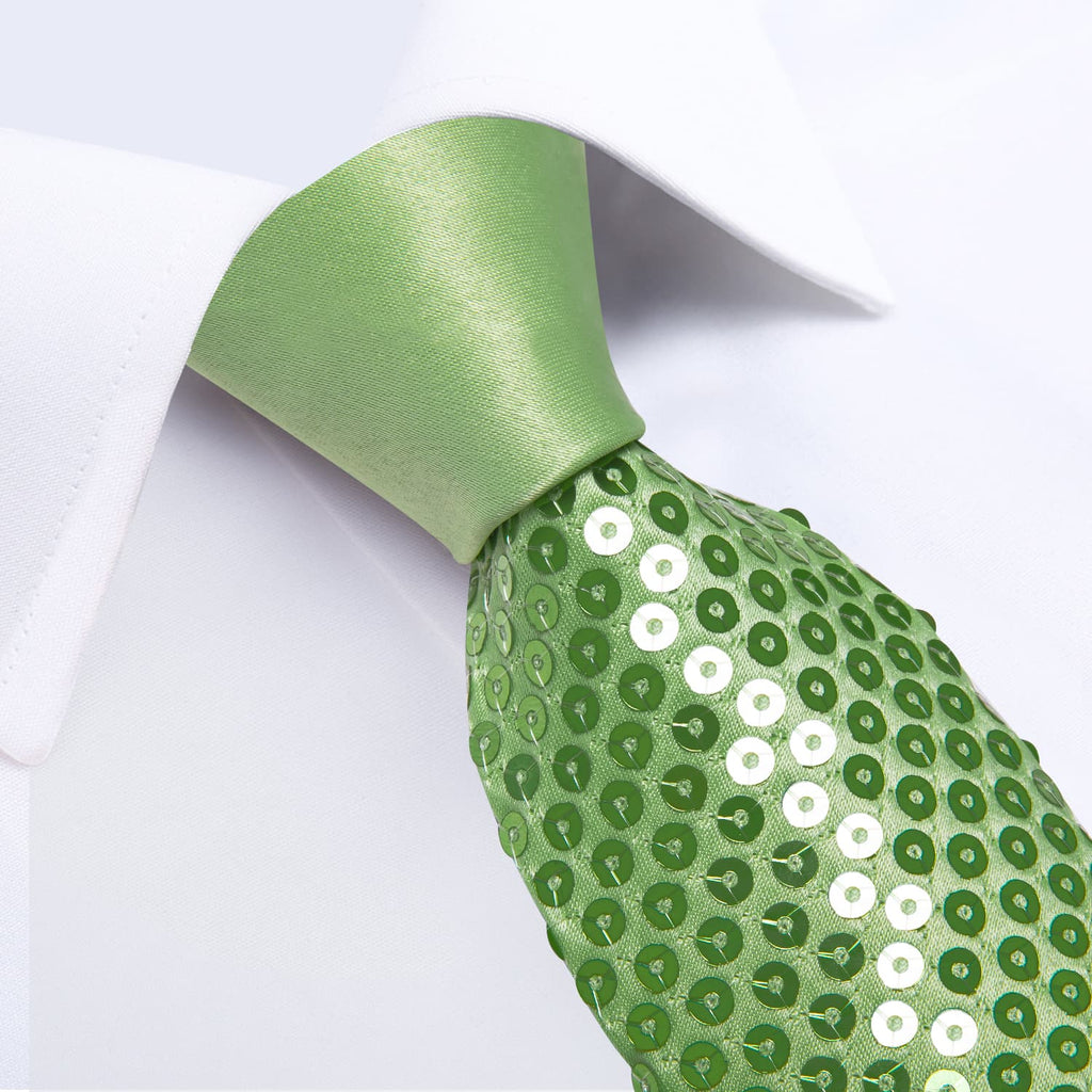 GentCrest Green Novelty Tie Hanky Cufflinks Set - Image 3