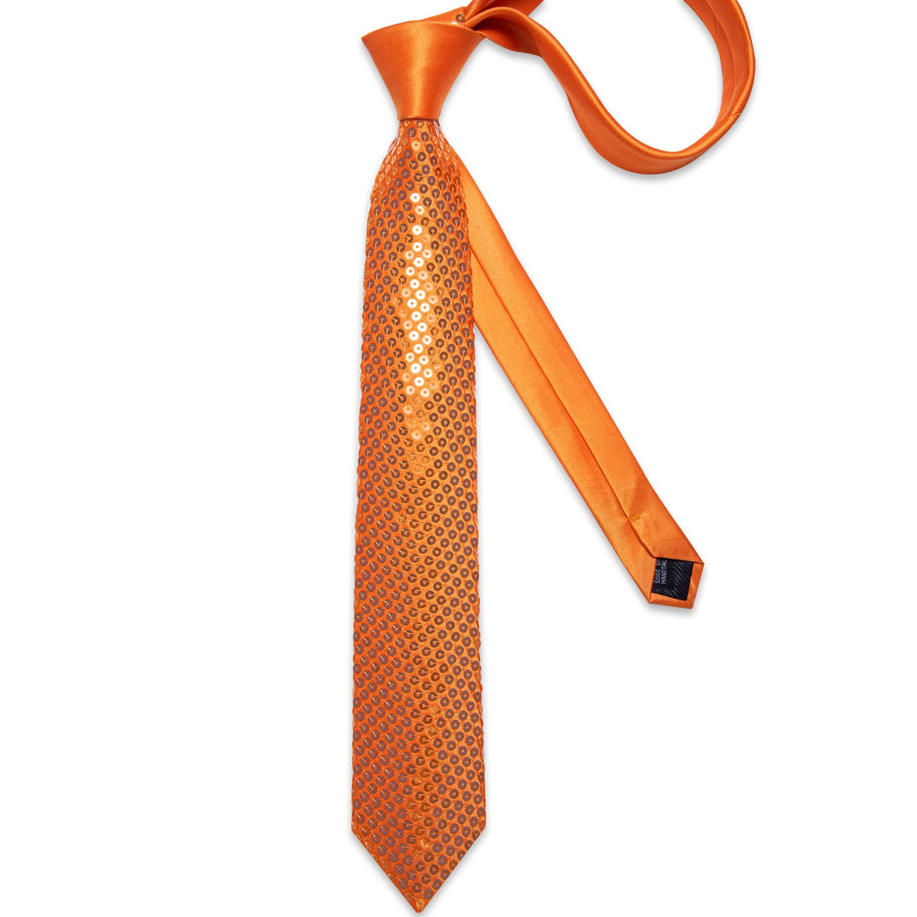 GentCrest Orange Novelty Tie Hanky Cufflinks Set - Image 4