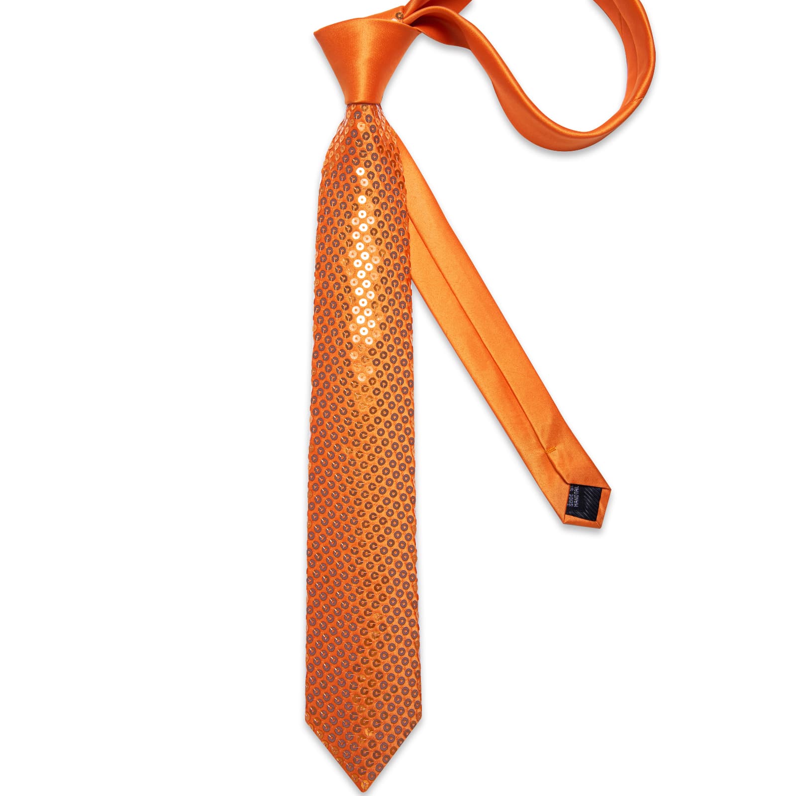 GentCrest Orange Novelty Tie Hanky Cufflinks Set - Image 4
