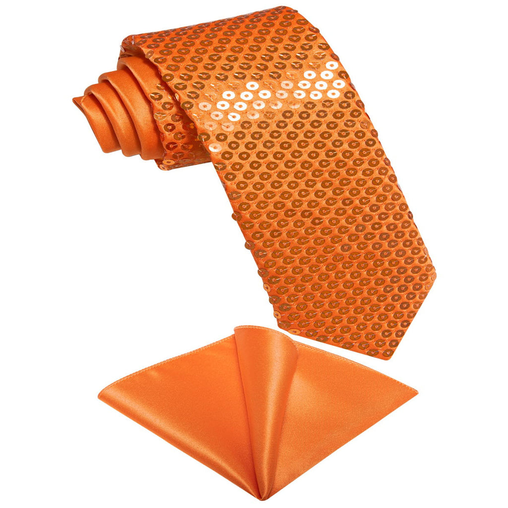 GentCrest Orange Novelty Tie Hanky Cufflinks Set - Image 2