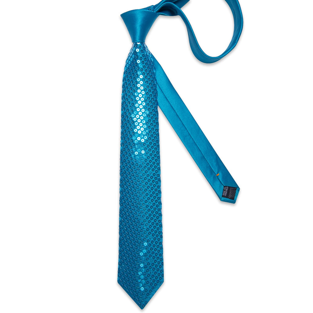 GentCrest Blue Novelty Tie Hanky Cufflinks Set - Image 4