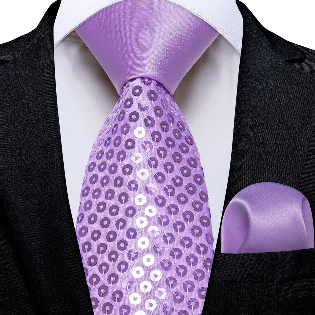 GentCrest Purple Novelty Tie Hanky Cufflinks Set - Image 1