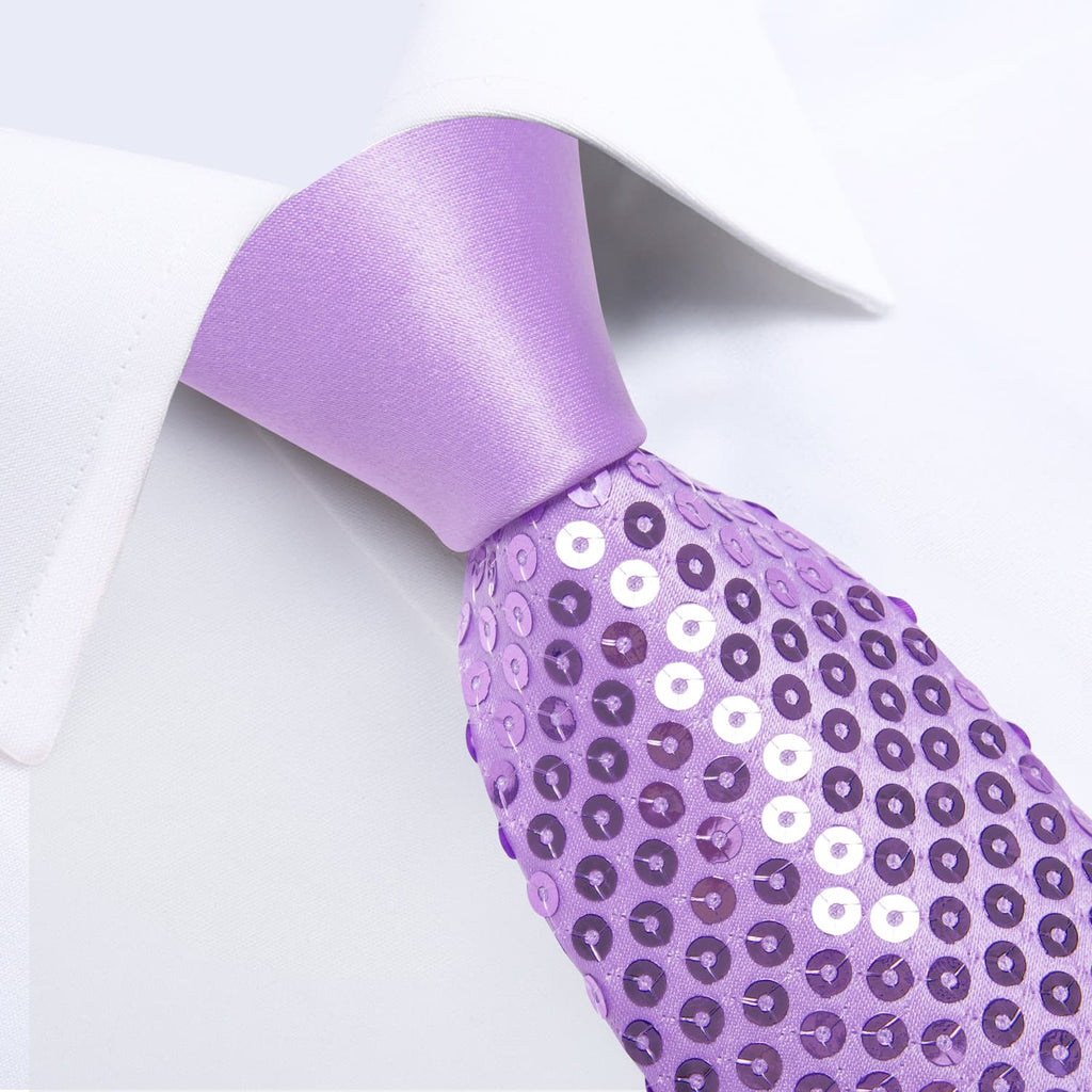 GentCrest Purple Novelty Tie Hanky Cufflinks Set - Image 3