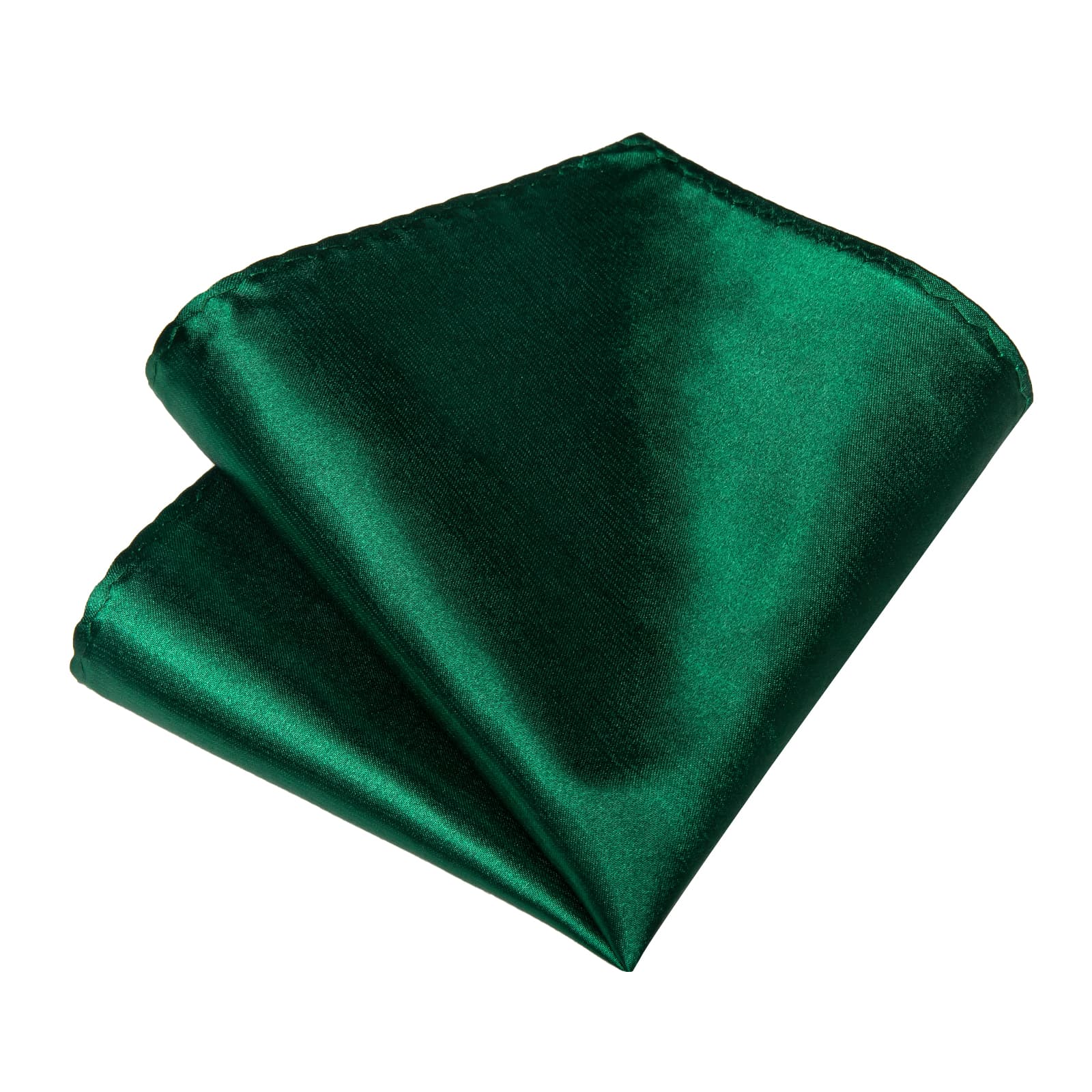 GentCrest Green Solid Tie Hanky Cufflinks Set - Image 5