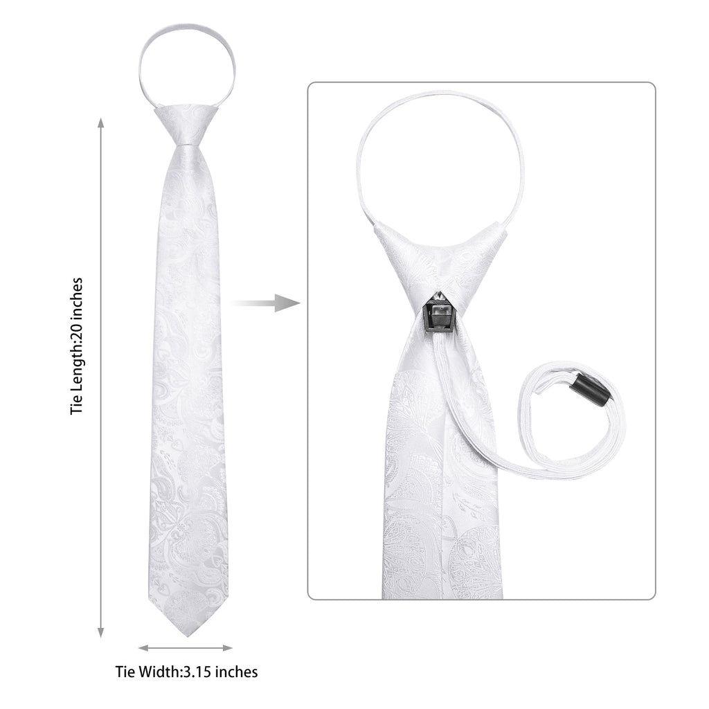 GentCrest Grey Solid Tie Hanky Cufflinks Set - Image 3