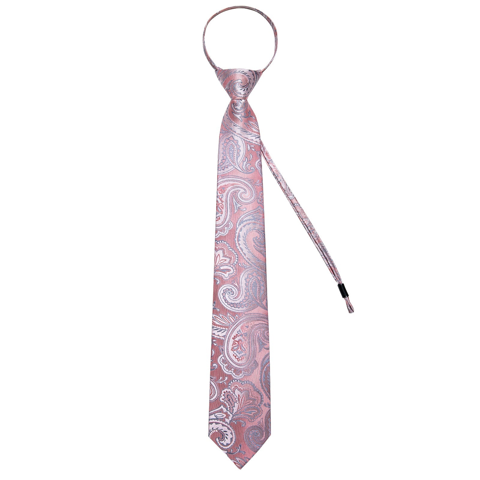 GentCrest Blue Paisley Tie Hanky Cufflinks Set - Image 4