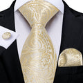 GentCrest Classic Floral Tie Hanky Cufflinks Set - Image 1