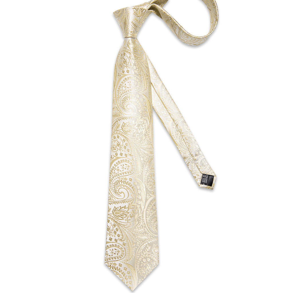 GentCrest Classic Floral Tie Hanky Cufflinks Set - Image 5