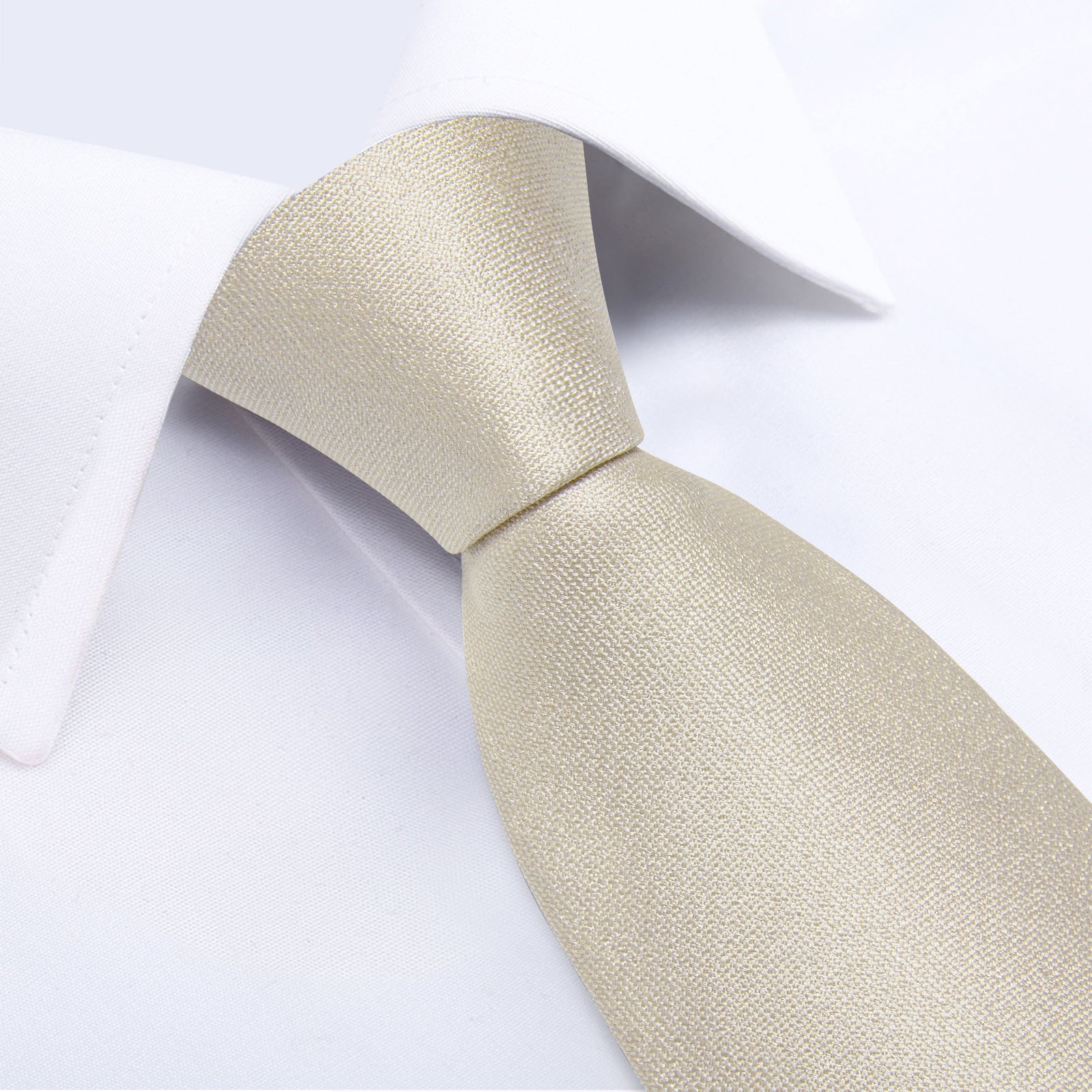 GentCrest Classic Solid Tie Hanky Cufflinks Set - Image 3